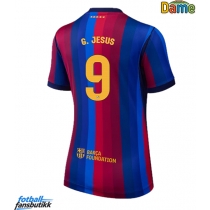Barcelona Gabriel Jesus #9 Hjemmedrakt Dame 2026-27 Kortermet
